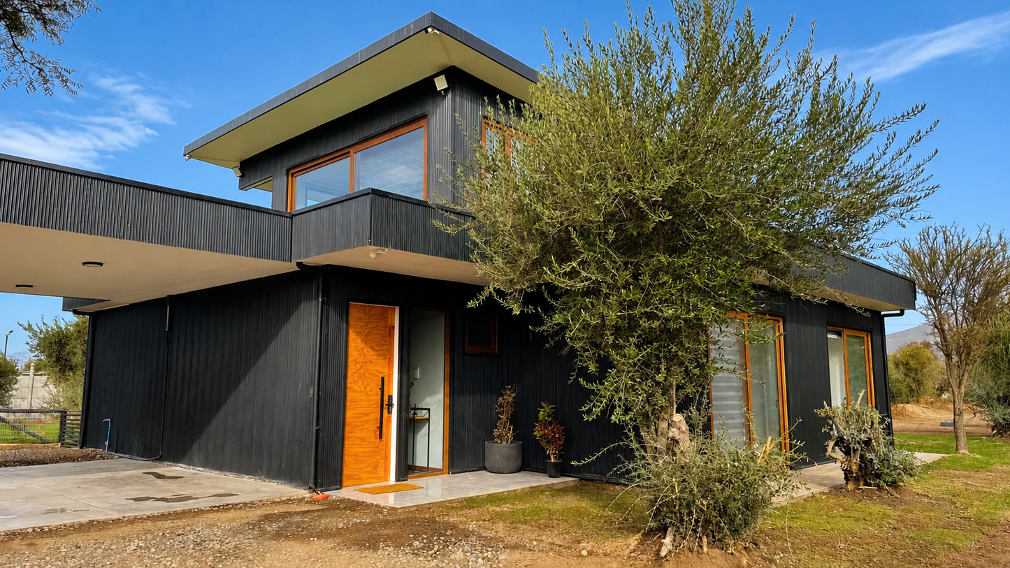 Casa Estilo Industrial - Polpaico 🏡