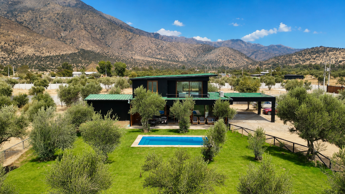 Casa Estilo Industrial - Polpaico 🏡