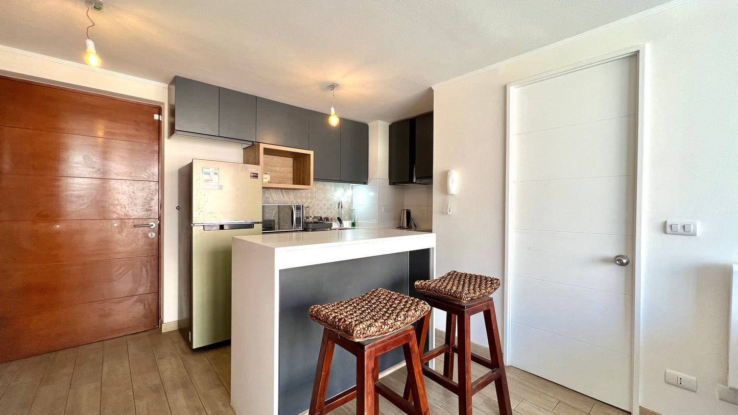 Departamento a pasos de metro Cementerios, Santos Dumont 758, Recoleta